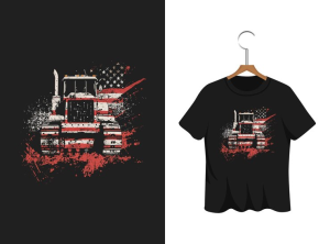 Benefits Of Custom Designed T-Shirt For Trucking Businesses